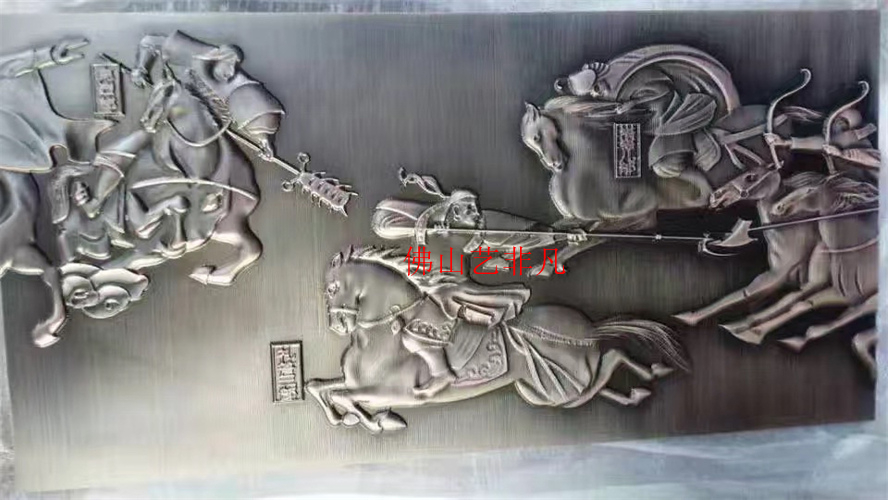 供应铝板浮雕壁画时尚高档青铜浮雕壁画西宁专业壁画订做厂家