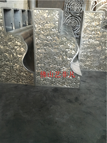 东莞时尚家居办公室背景墙铝板雕刻壁画金属工艺品