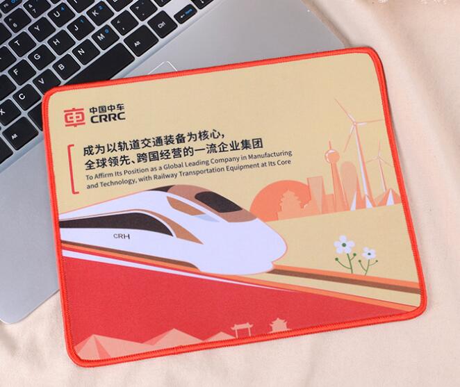 广告鼠标垫定制，空白鼠标垫定制，锁边鼠标垫定制，广州彩色广告鼠标垫定制图片