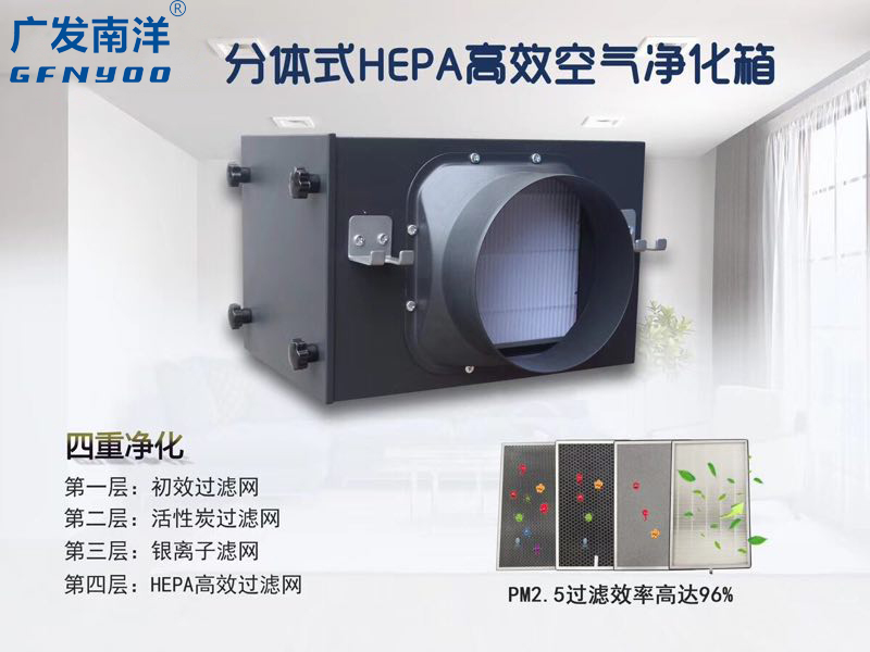 广发南洋空调风柜全热交换器商用新风系统家用新风系统茶楼新风系统 低噪音风机箱