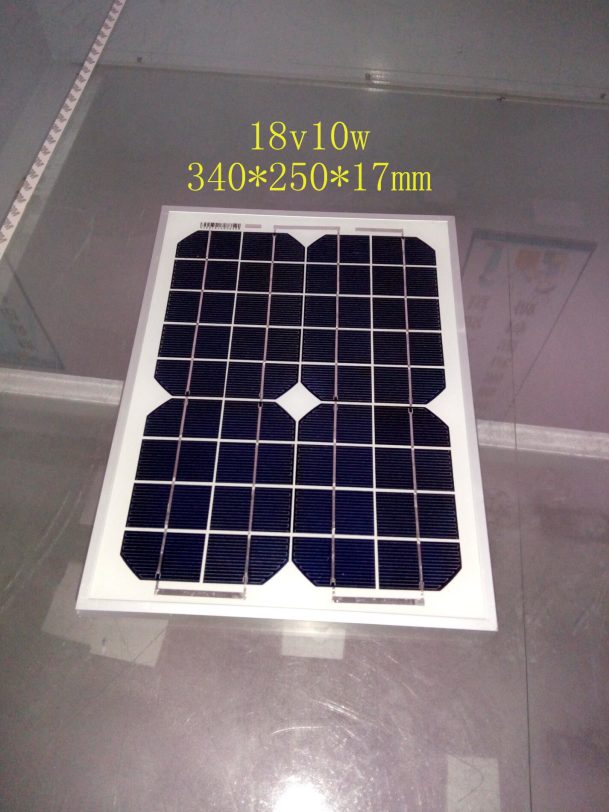 厂家专业生产供应10w单晶太阳能板 XN-18V10W-M