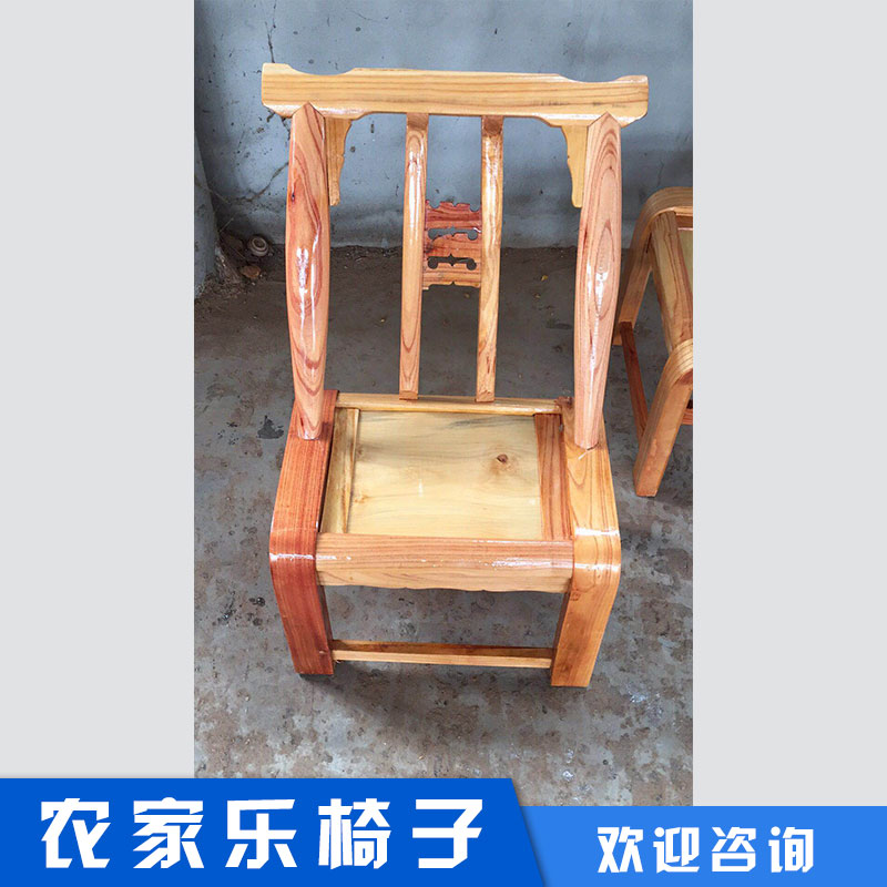 襄阳市农家乐椅子厂家厂家直销 农家乐椅子 实木桌椅 椅子批发 桌椅批发 品质保证 售后无忧