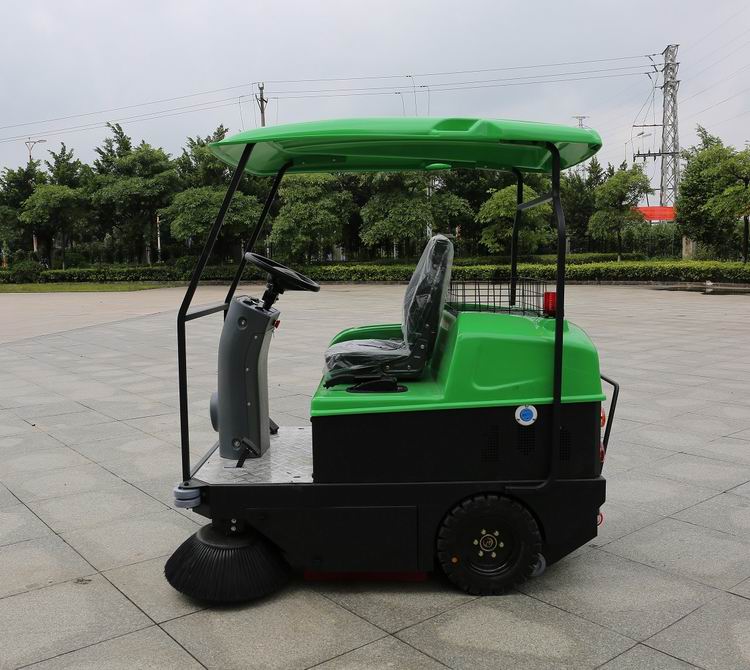车间扫地车 工业电动扫地车 玛西尔DQS14小型驾驶式电动清扫车