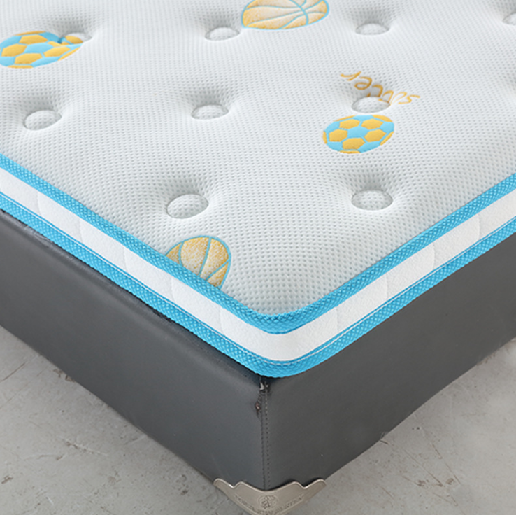 厂家直销进口乳胶床垫席梦思 3D弹簧床垫棕垫小足球软硬定制北欧，床垫厂家直销