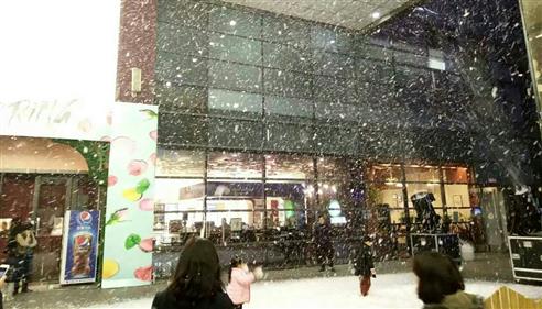 深圳圣诞雪花机，摄像摄影雪景制造机租赁启动仪式道具定制图片