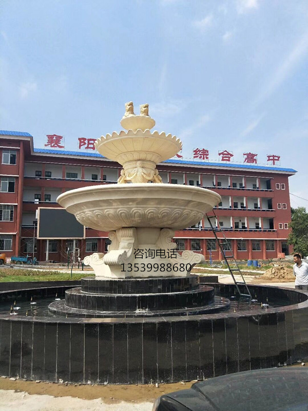 广州市人造砂岩喷泉雕塑厂家