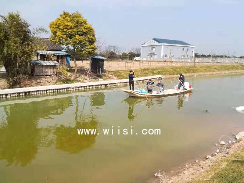 河道净化设备装置，上海河道治理案