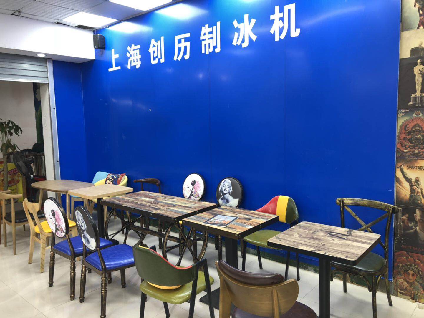 深圳新豪奶茶设备批发奶茶店沙发桌椅厂家 奶茶店沙发桌椅休闲沙发