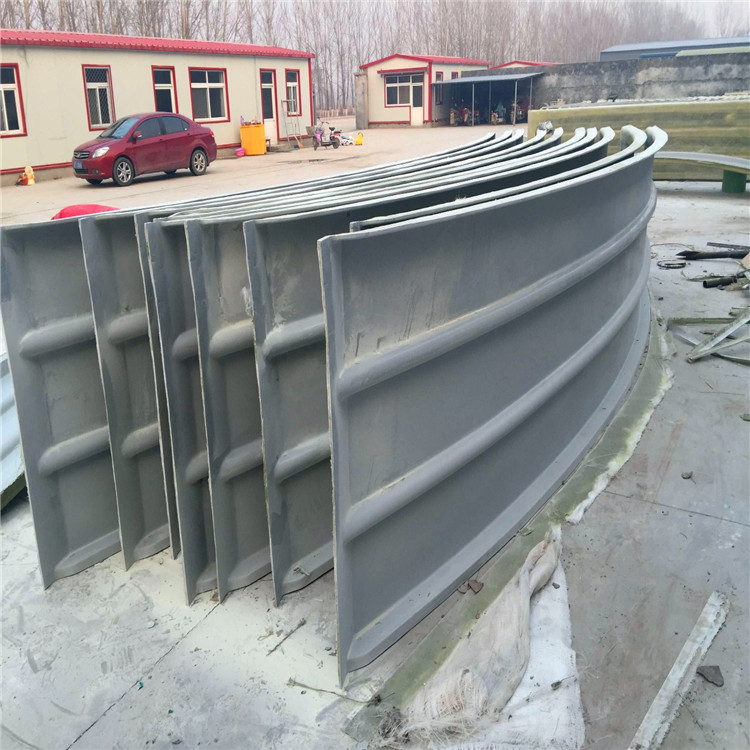 玻璃钢污水池盖板|集气罩|污水池拱形盖板|腾润供应