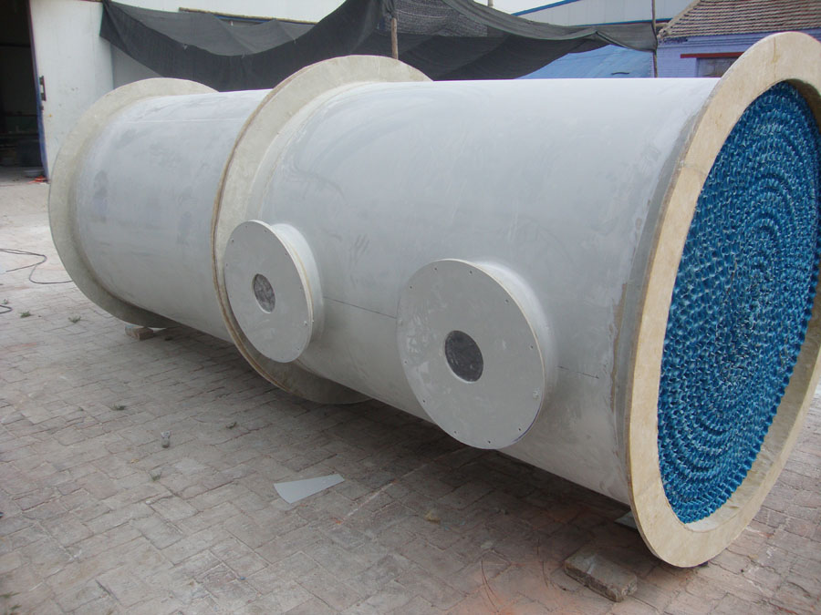 天津市厂家提供脱硫除尘器 玻璃钢净化塔厂家