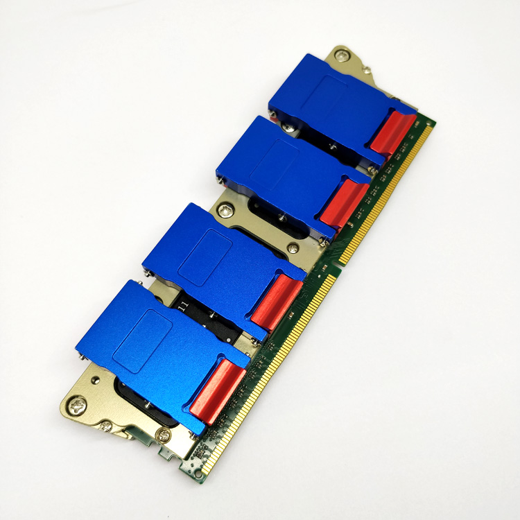 DDR4 内存颗粒测试治具DDR4一拖八内存颗粒测试治具图片