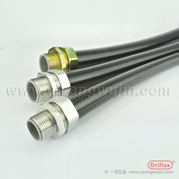 天津市304不锈钢电线电缆保护软管接头厂家上海304不锈钢电线电缆保护软管接头，金属直接头