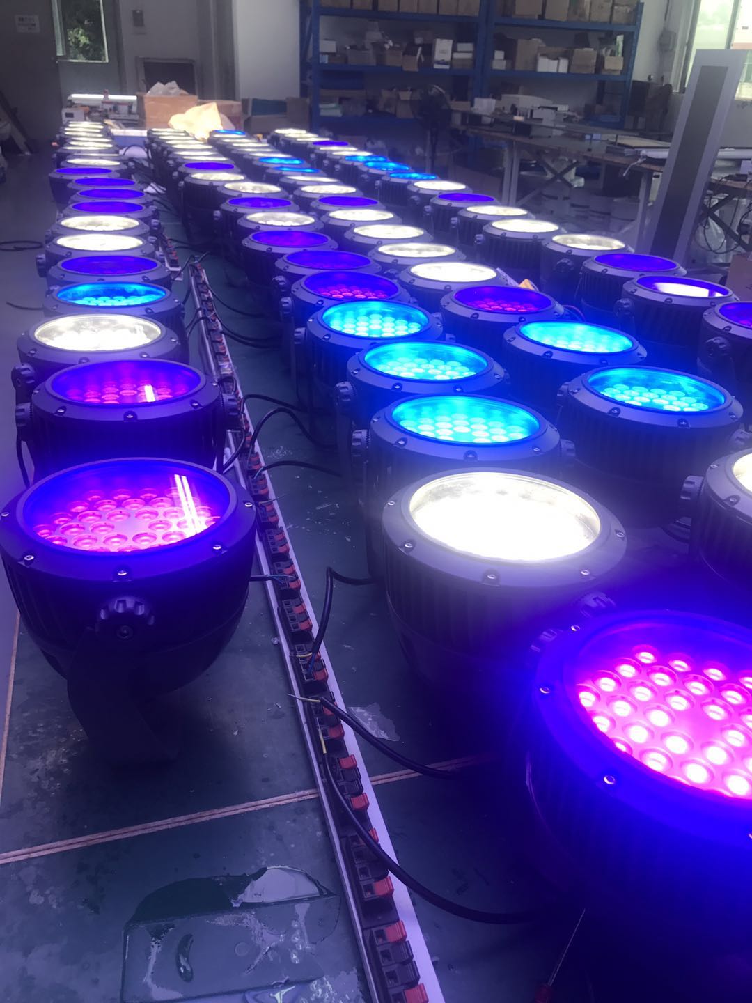 谐光LED投光灯DMX512控制定制色温户外防水投射灯厂家直销图片