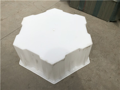 六角护坡模具生产厂家流水孔六角砖模具规格齐全 空心六角护坡模具