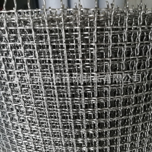 供应316L轧花网 编织网 波浪网 方孔网 不锈钢丝 黑钢丝