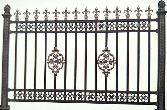滨州市铝合金欧式护栏厂家别墅小区庭院围墙铝合金欧式护栏 阳台护栏铝艺护栏