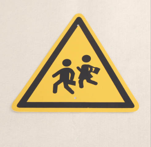 反光警示安全标识牌 供应警示安全标识牌 限速交通三角标牌 不锈钢腐蚀标牌定做图片