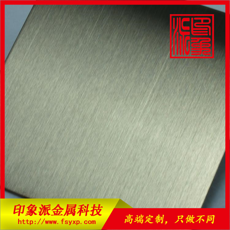 厂家生产彩色不锈钢板 201拉丝灰钢不锈钢价格