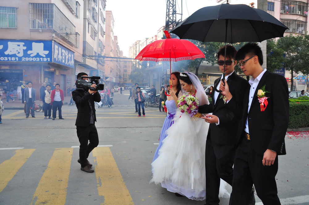 深圳东莞婚礼拍摄图片