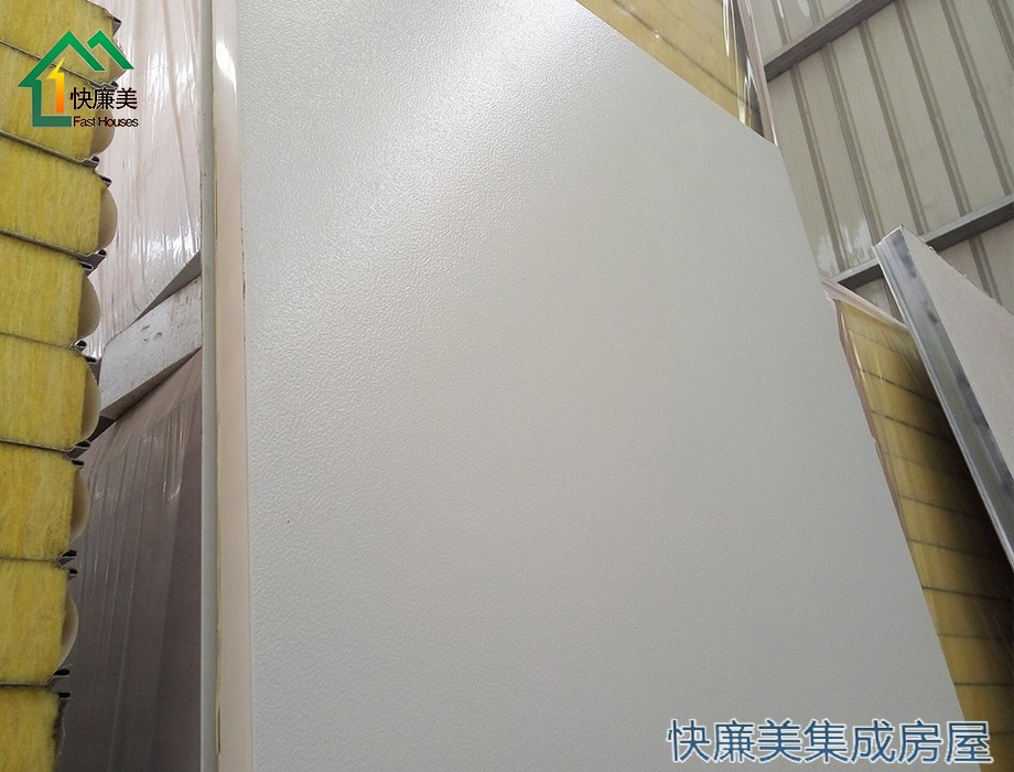 玻璃丝棉复合板|外墙岩棉板|保温板-复合板厂家 橘皮纹打包箱墙板