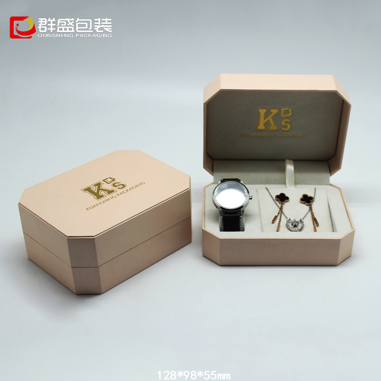 高档八角手表首饰套装盒 手表包装盒 木质首饰盒 手表首饰套装盒