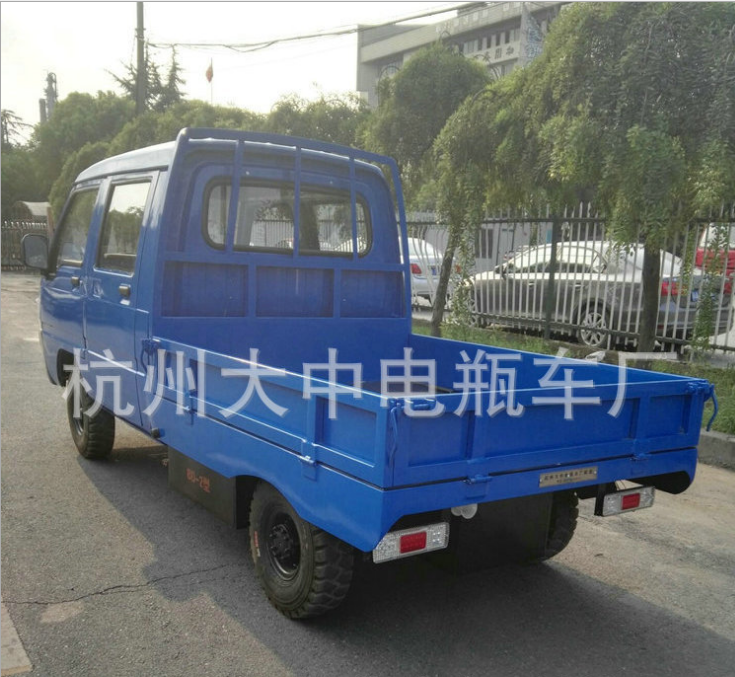 批发供应工厂用电瓶车 工厂拉货用电瓶车 杭州工厂用电瓶车 双排座电瓶搬运车