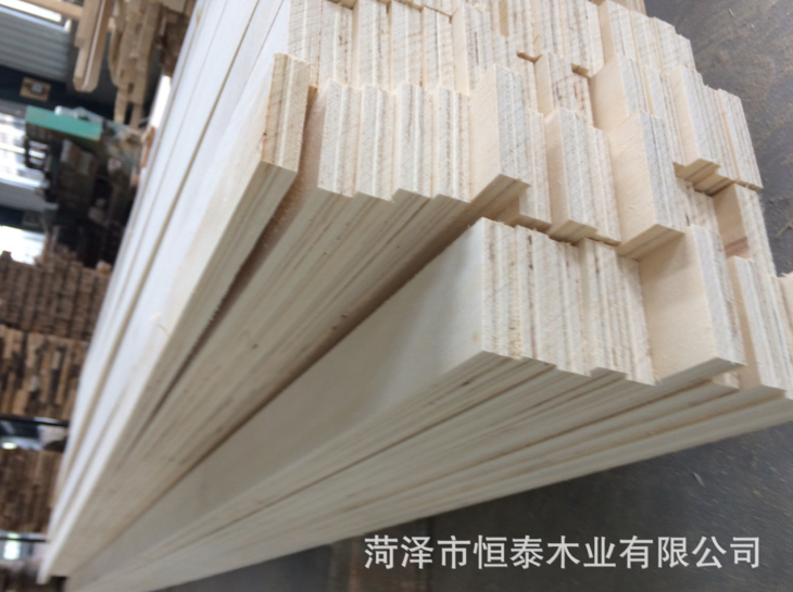 杨木床板厂家直销  实木床条板  环保床条板  杨木床条排骨架