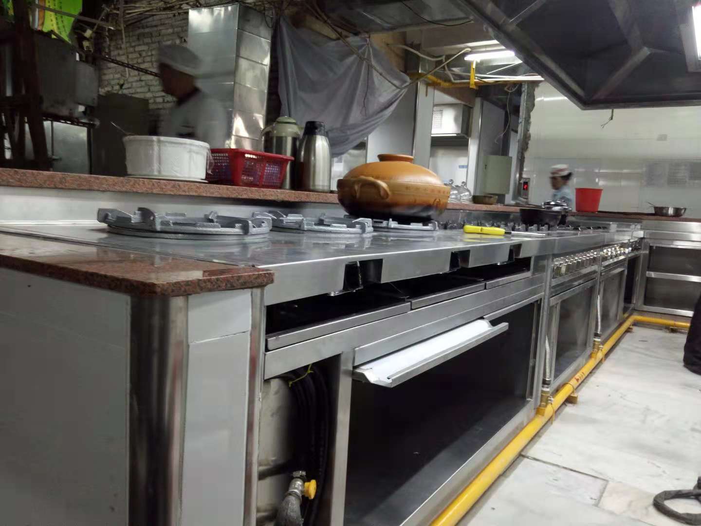 东莞厨房工程承接安装设计维修食堂设备煲粥区一条龙服务