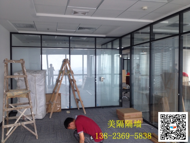 惠州玻璃隔断 铝合金玻璃隔断供应