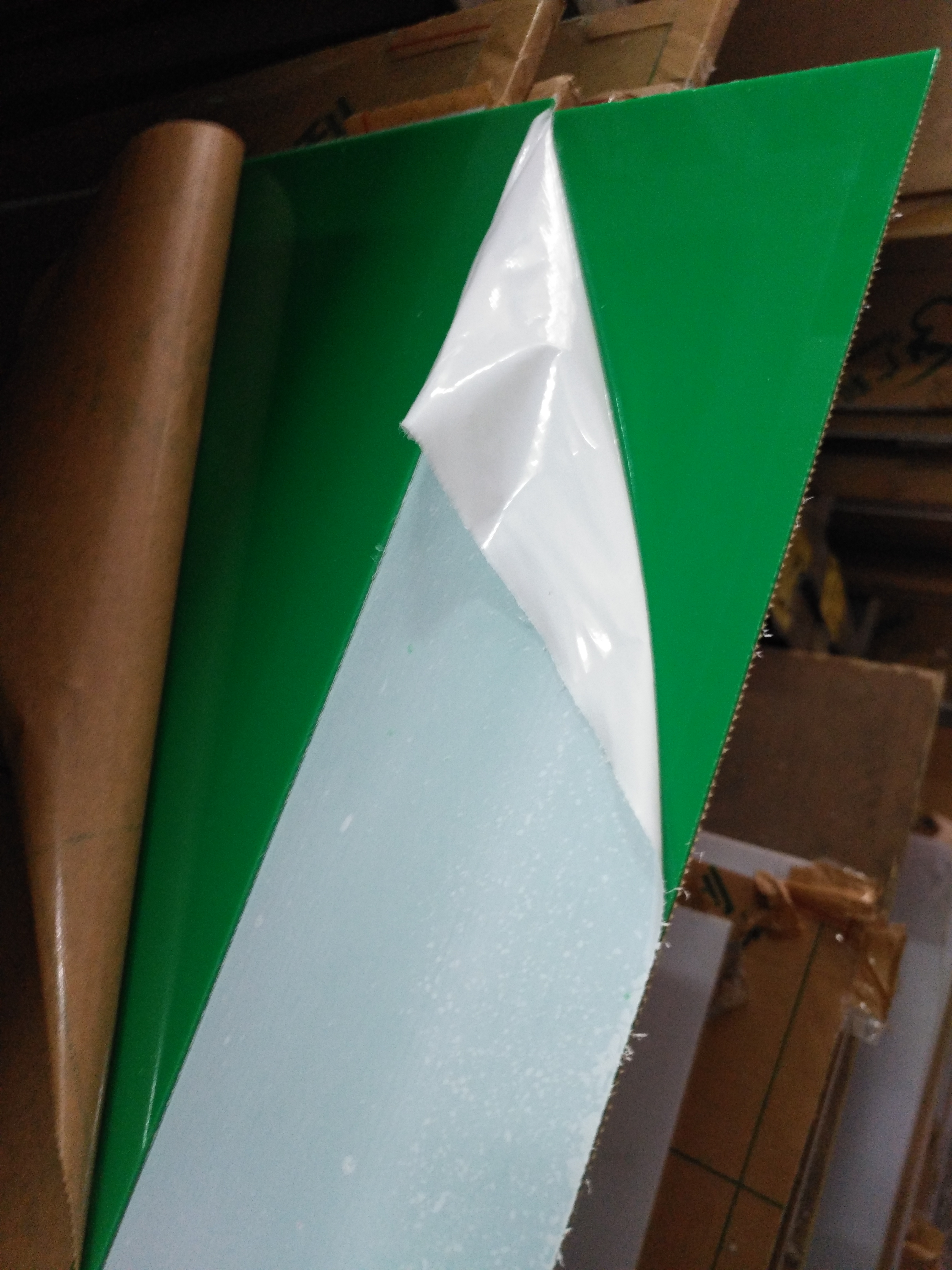 深圳市实兴亚克力 PS国产板 有机玻璃绿色板  厂家直销