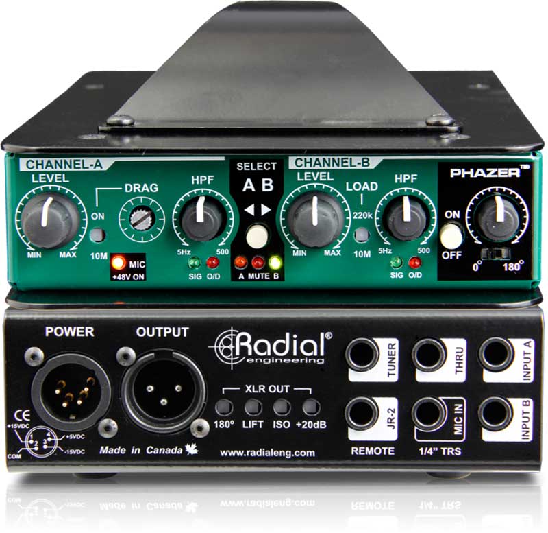 Radial JDV MK5神奇-高端专业级DI直插盒批发零售 隔离变压器 消除接地回路的噪声DI直插盒 吉他DI盒图片