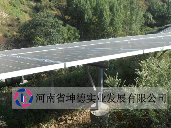 荥阳光伏组件厂家坤德实业供10kw整套分布式光伏发电系统