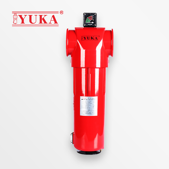 YUKA压缩空气过滤器YF140宏日嘉压缩空气系统化妆品生产除油除尘