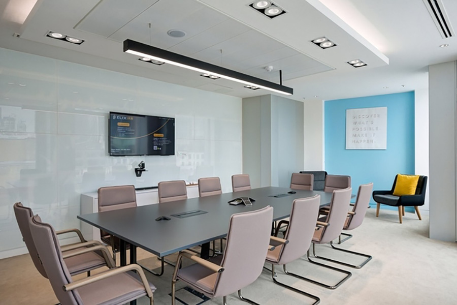 【办公室会议室设计】高端大气上档次的办公室会议室设计