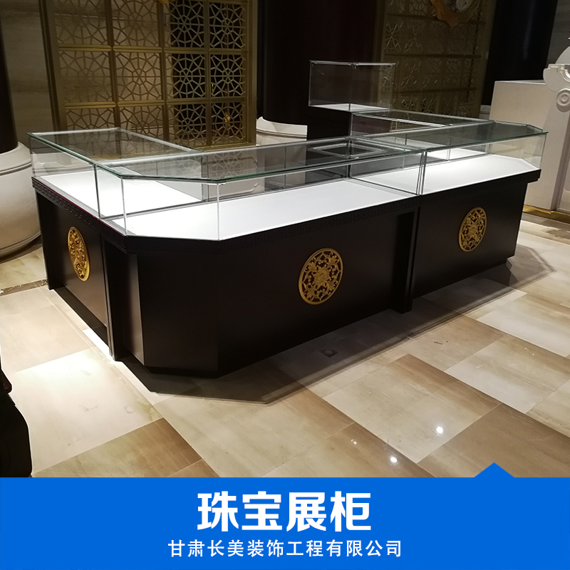 定制 精品珠宝展柜银饰 珠宝柜台 不锈钢工艺展示柜  led展示柜厂家直销 款式多样