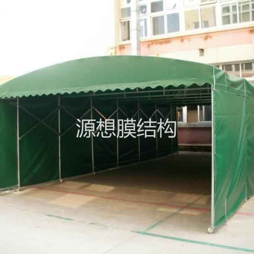 上海推拉棚 静安屋顶膜结构 普陀广场膜结构 推拉棚定做哪家好