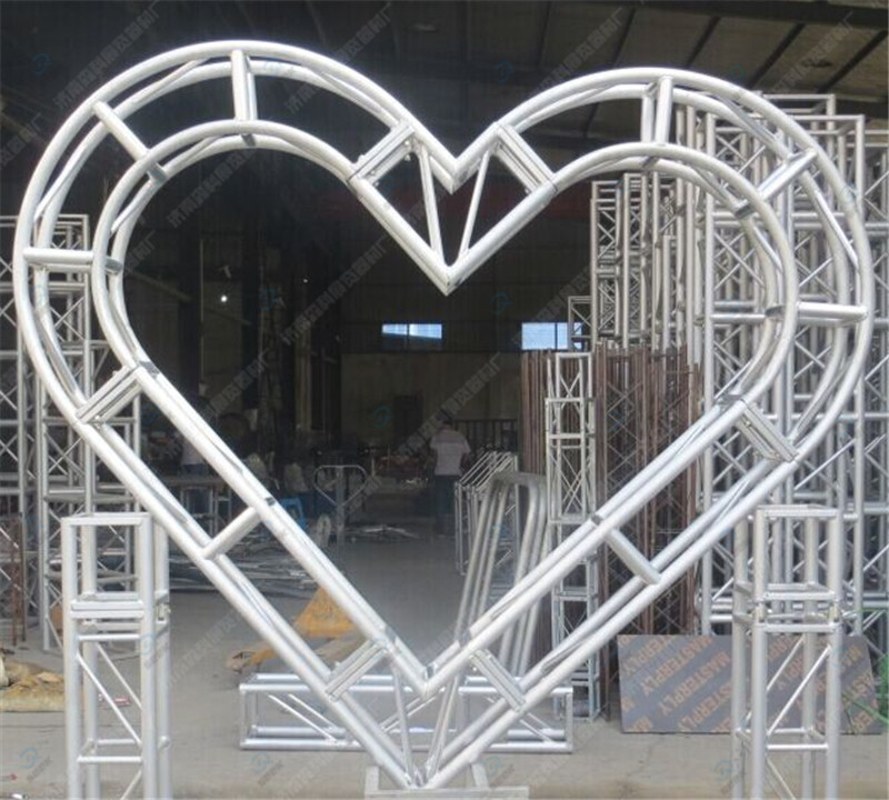 铝合金灯光架济南森科厂家拱门造型桁架婚庆架子厂家