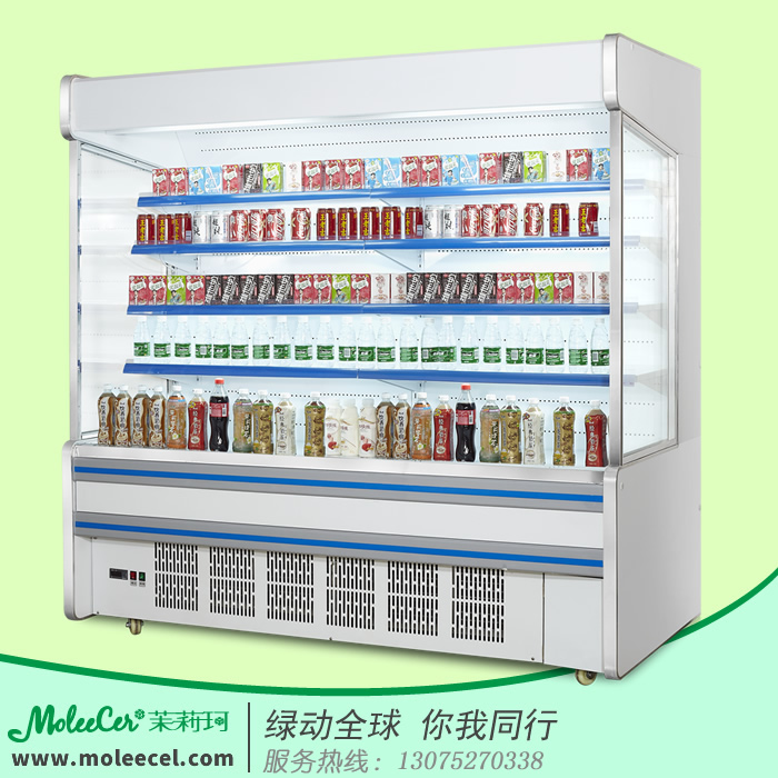 冷柜品牌哪个好？MLF-20002.5米内机A款风幕柜惠州冰柜价格厂家直销2019新款保鲜柜图片