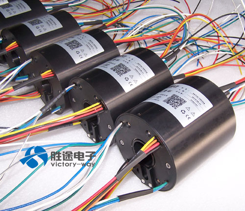 胜途电子定制盘式导电滑环 工业旋转设备电滑环 大尺寸价格公道