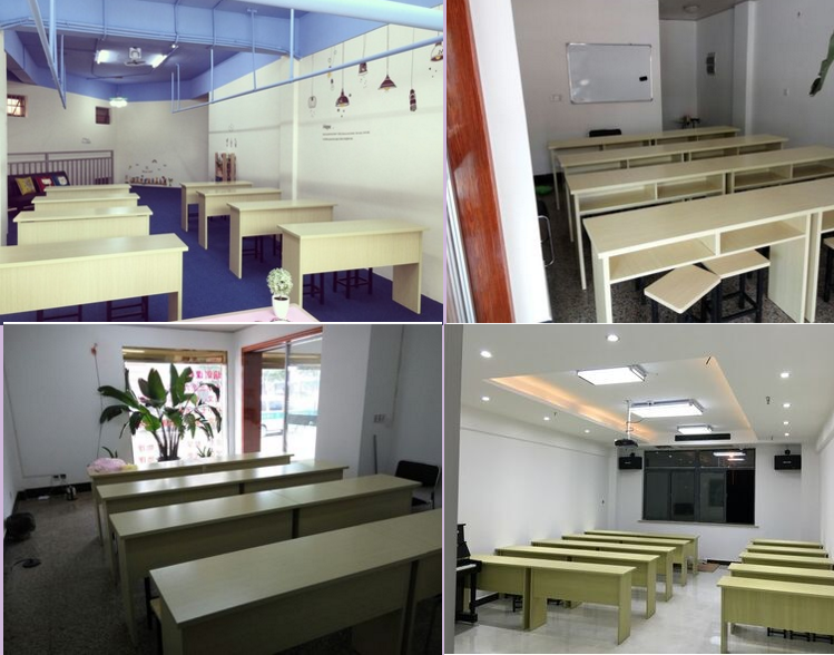 培训桌椅办公室学校用的培训桌椅条桌课桌厂家定制