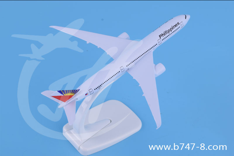 飞机模型空客A350菲律宾航空锌合金静态仿真比例客机航模摆件礼品16cm图片