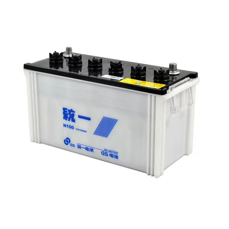 免维护蓄电池供应商-12V100AH汽车电瓶图片