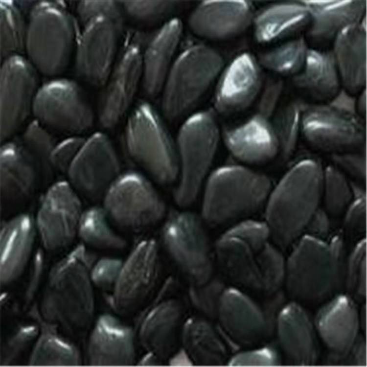 精品黑色鹅卵石|河北精品黑色鹅卵石厂家价格|精品黑色鹅卵石厂家批发图片