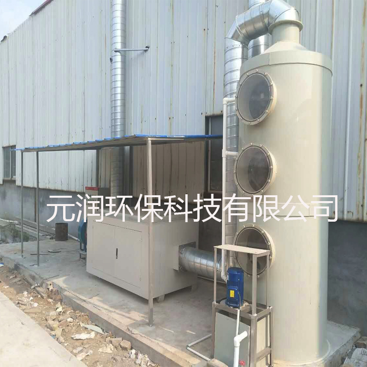 沧州市环保除尘废气净化设备喷淋塔净化器厂家