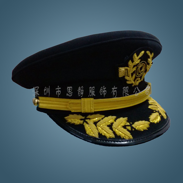 成都市四川航空飞行员机长大盖帽印度丝帽厂家四川航空飞行员机长大盖帽印度丝帽