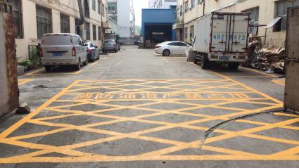 深圳市专业道路划线 停车场划线厂家