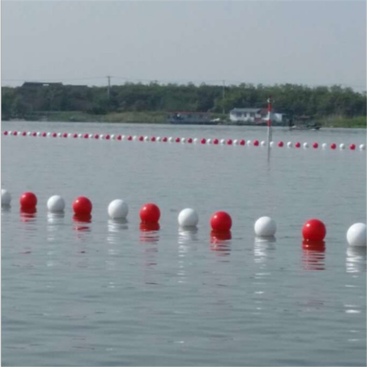 海面定点警示浮球塑料浮球比赛赛道专用隔离浮球