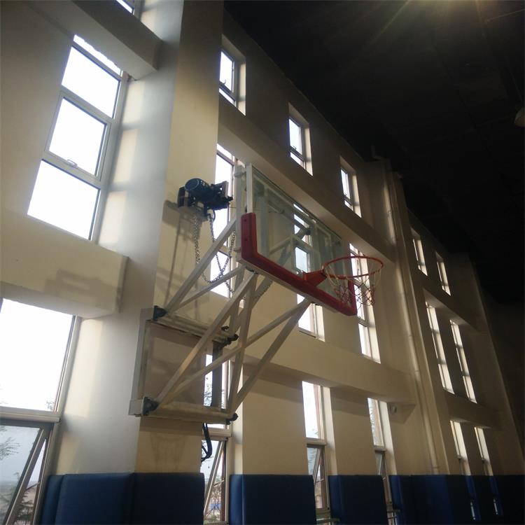 飞鹰壁挂升降篮球架 山东厂家直销
