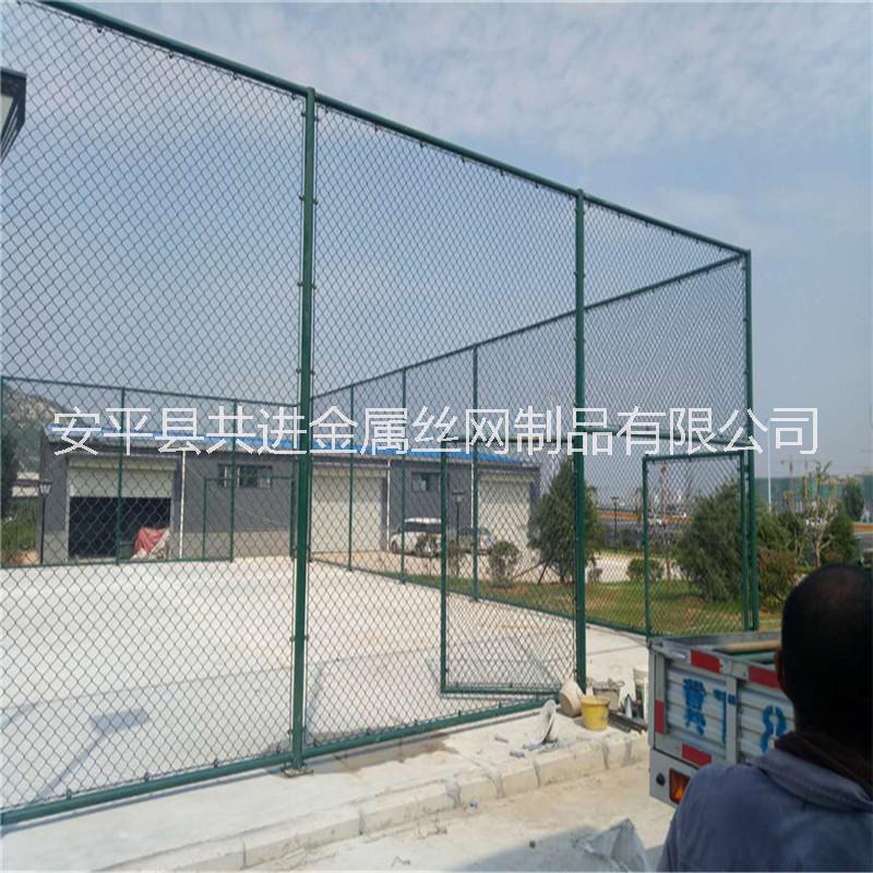 芜湖学校5人制笼式足球场围网施工