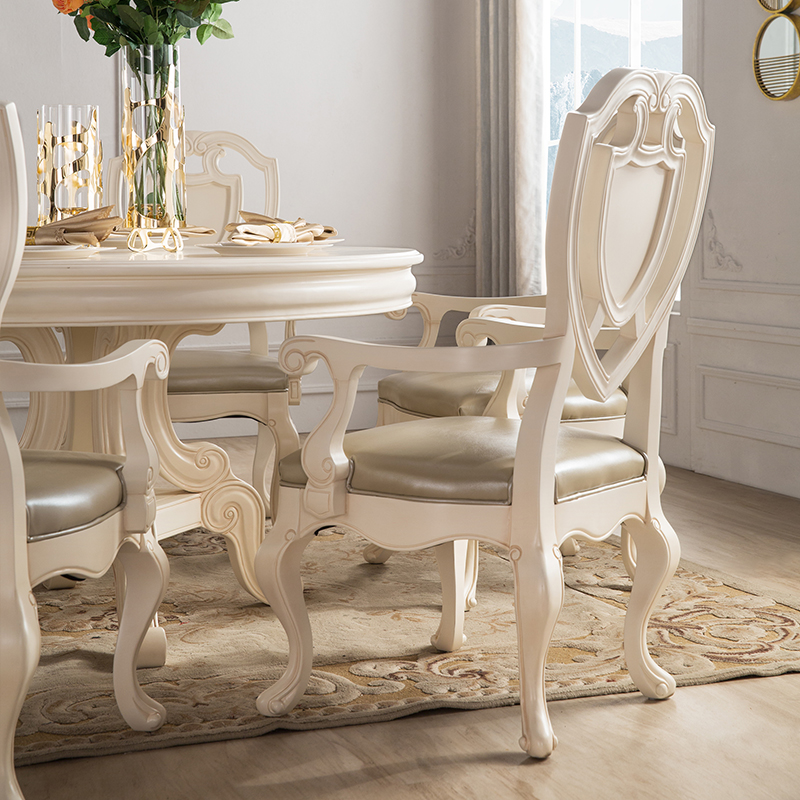 供应实木家具齐居置家YBCZ00欧式餐桌椅图片